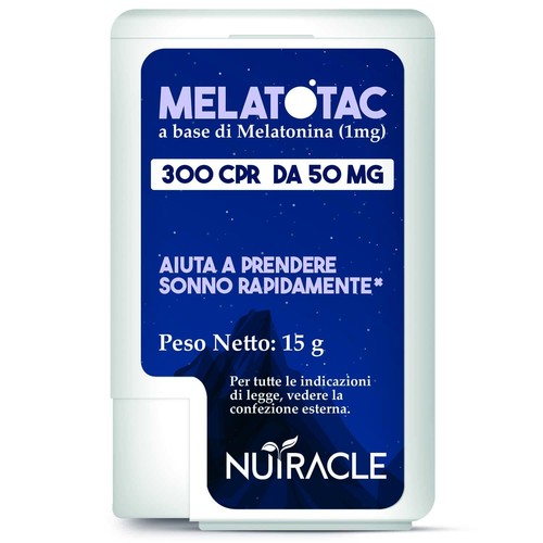 Melatonina pura 300 compresse - 300,
