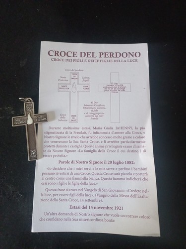 Croce del perdono marie julie - croce, perdono.