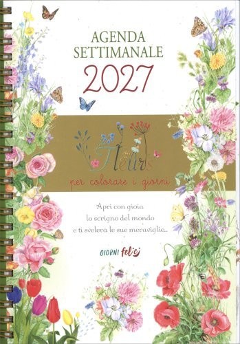 Agenda settimanale fleurs 2027 - agenda,