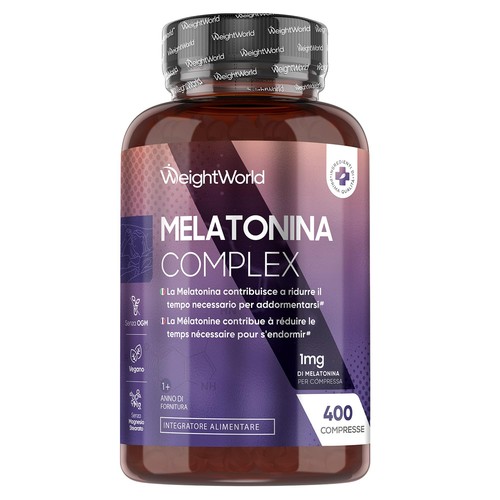 Melatonina 1mg con camomilla - 1mg,